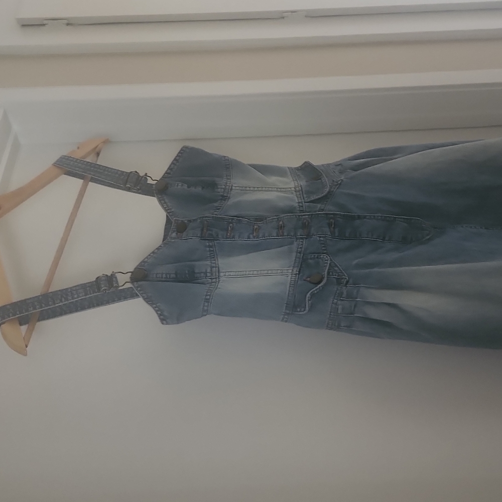 Overall Jean Dress
